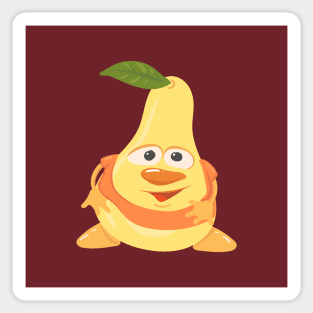 Hello pear Sticker